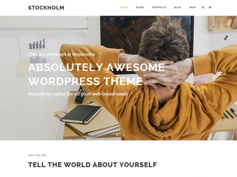 Stockholm WordPress Theme review