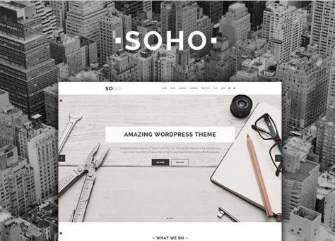 Soho wordpress theme